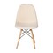 Flash Furniture Off-White Faux Sherpa Accent Chair with Wood Legs DL-10-W-GG - alternate 10